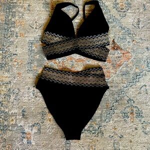 Swim suit River Island bottom size 2 top size 6